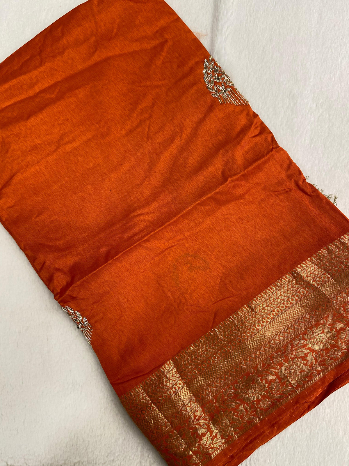 Pure Chinnon Saree