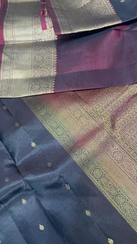 Pure zari handloom Kanjeevaram silk mark certified saree