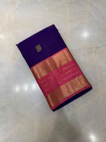 Pure Kanjeevaram silk mark certified saree