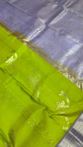 Pure Kanjeevaram silk mark certified saree