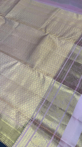 Half mix Kanjeevaram silk saree