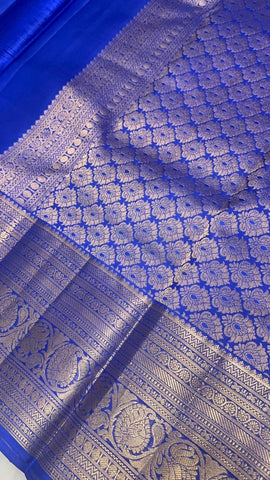 Pure zari handloom Kanjeevaram silk mark certified saree