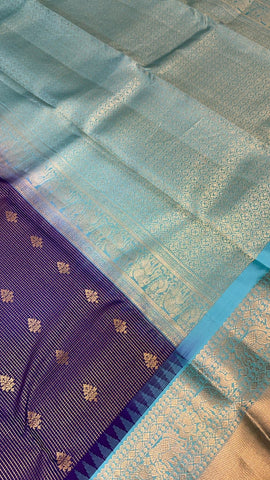 Pure Kanjeevaram silk mark certified saree