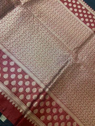 Tussar silk saree
