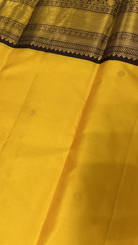 Pure zari handloom Kanjeevaram silk mark certified saree