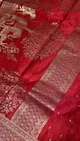 Premium crepe satin silk saree