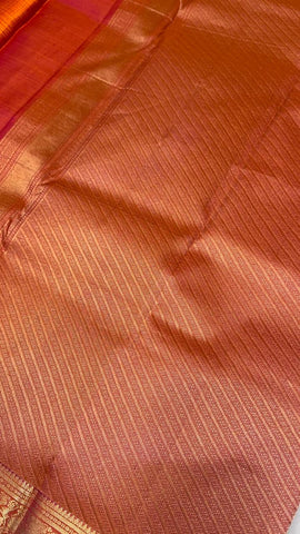 Pure Kanjeevaram silk mark certified saree