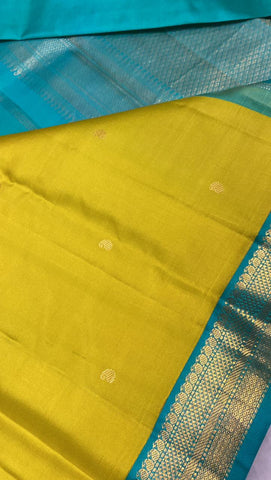 Pure Zari handloom Kanjeevaram silk mark certified saree