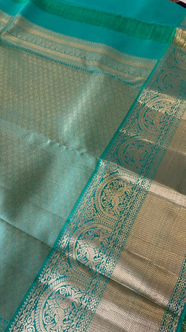 Half mix Kanjeevaram silk saree