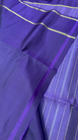 Pure handloom Kanjeevaram soft silk mark certified saree