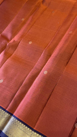 Half mix Kanjeevaram silk saree
