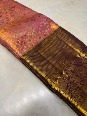 Pure Kanjeevaram Silk Mark Certified Saree