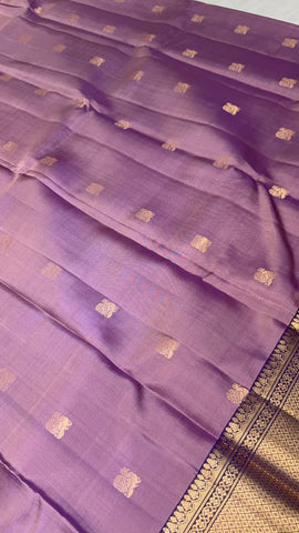Pure handloom Kanjeevaram silk mark certified saree
