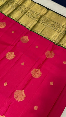 Pure Kanjeevaram silk mark certified saree