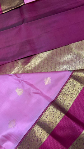 Pure Kanjeevaram silk mark certified saree