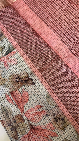 Designer organza saree