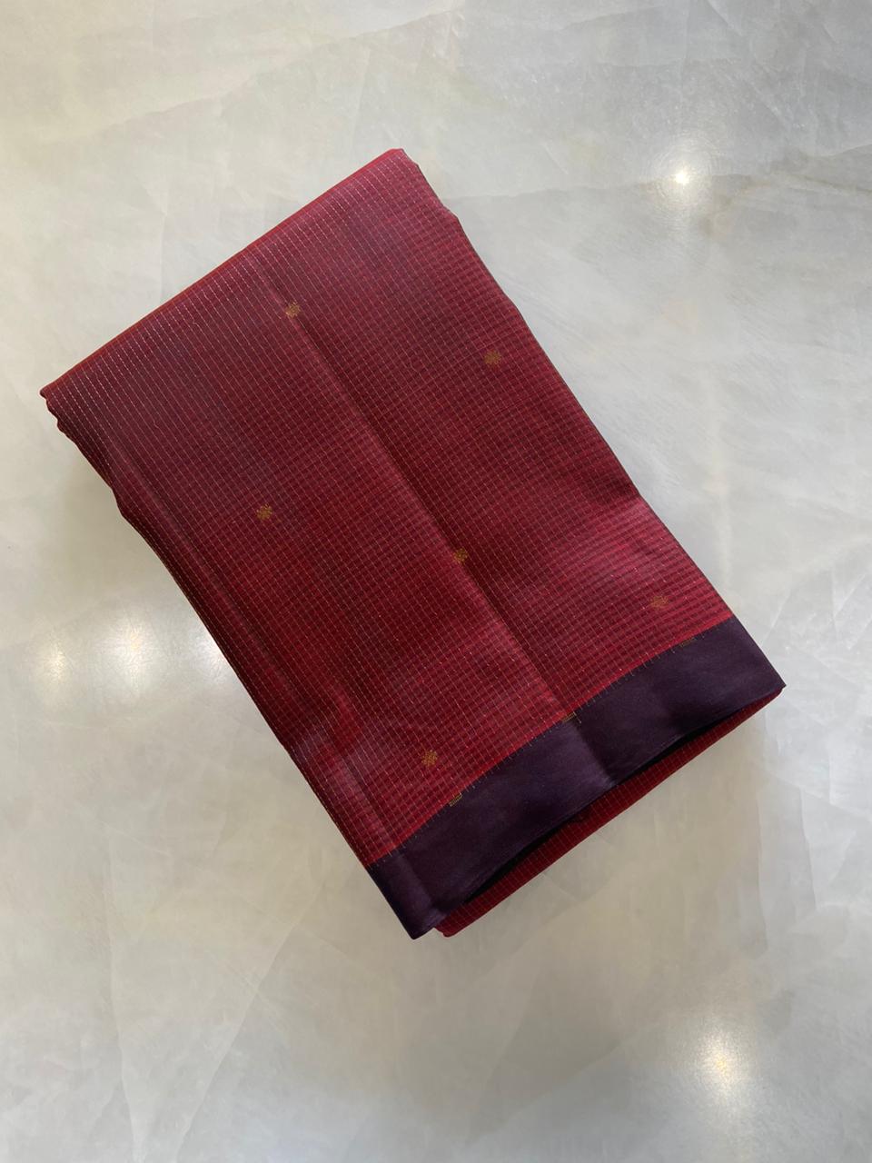 Pure zari handloom Kanjeevaram silk mark certified saree