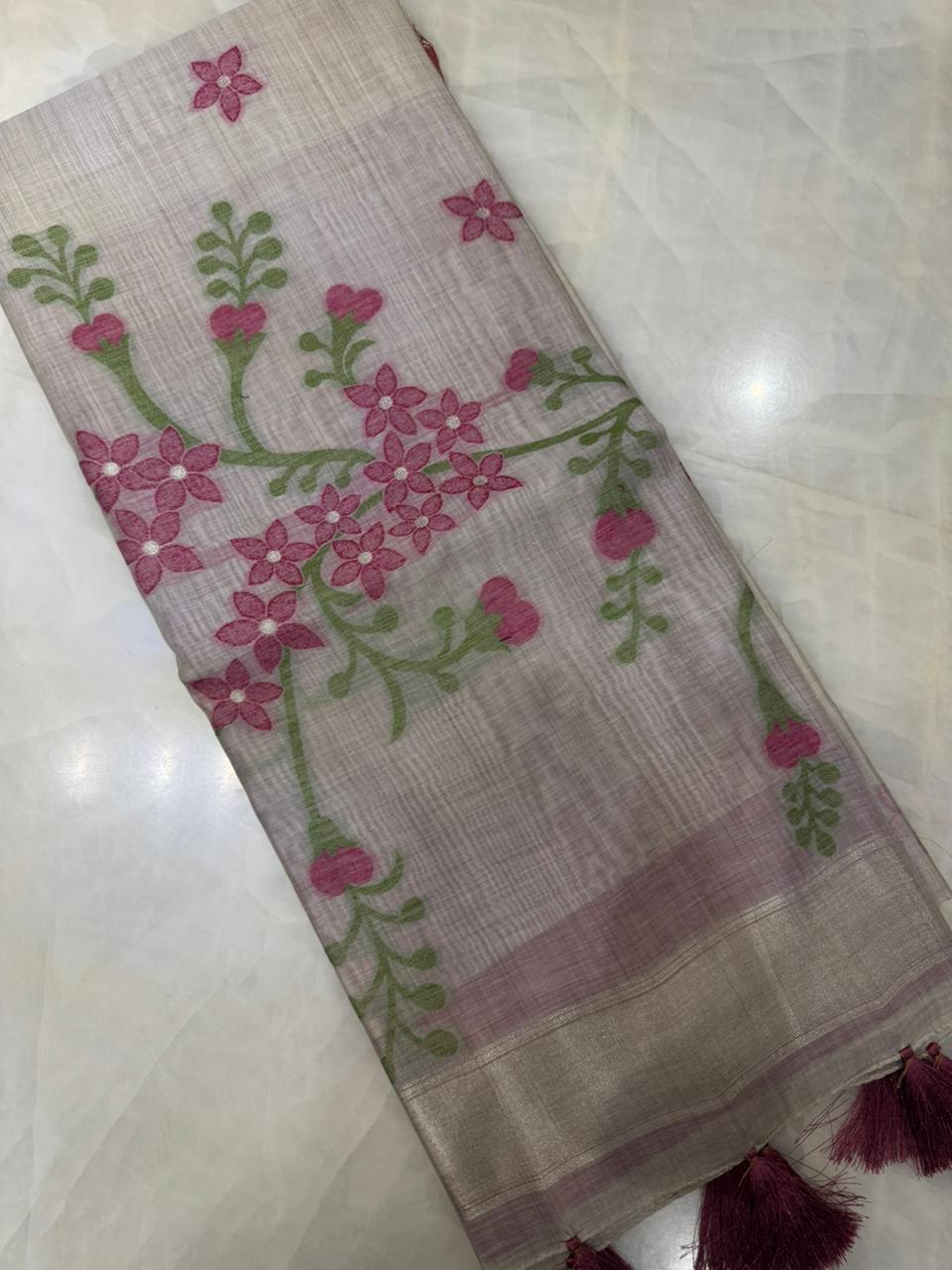 Premium soft organza saree