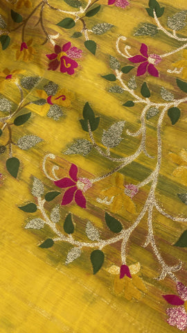 Premium Soft Organza Saree