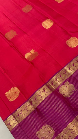 Pure Kanjeevaram silk mark certified saree
