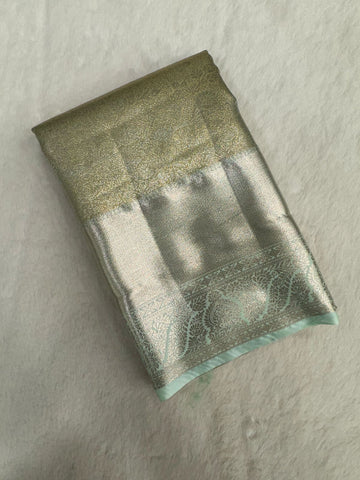 Bridal Tissue semi Silk Saree