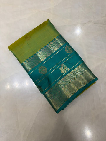Pure Kanjeevaram silk mark certified saree