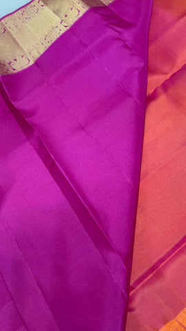 Half mix kanjeevaram silk saree