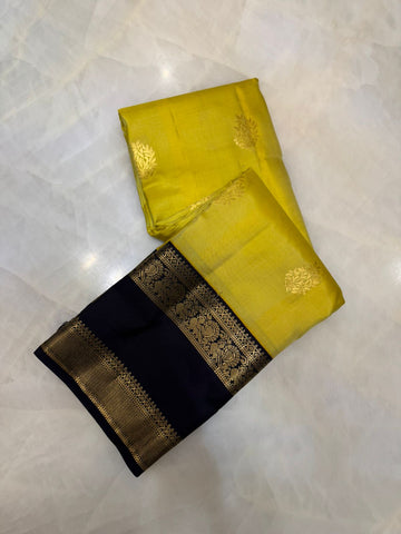 Pure Kanjeevaram silk mark certified saree
