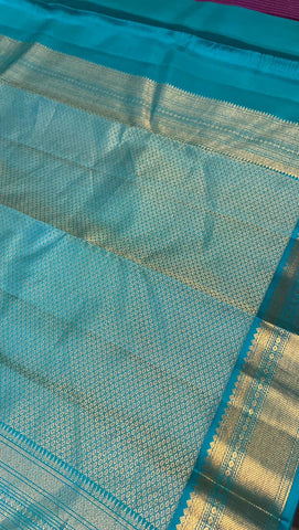 Pure Zari handloom Kanjeevaram silk mark certified saree