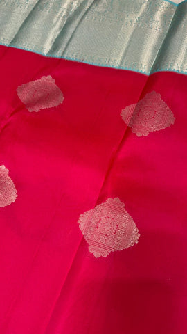 Pure mix Kanjeevaram silk saree