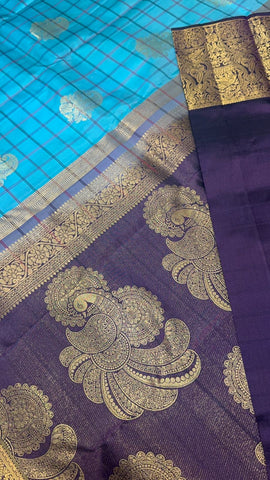 Pure Kanjeevaram silk mark certified saree