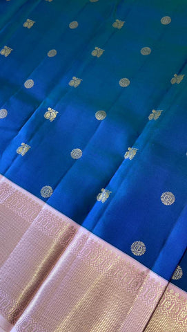 Pure zari handloom Kanjeevaram silk mark certified saree