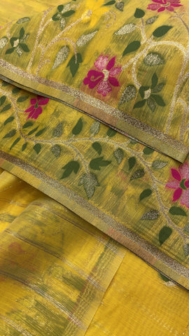Premium Soft Organza Saree