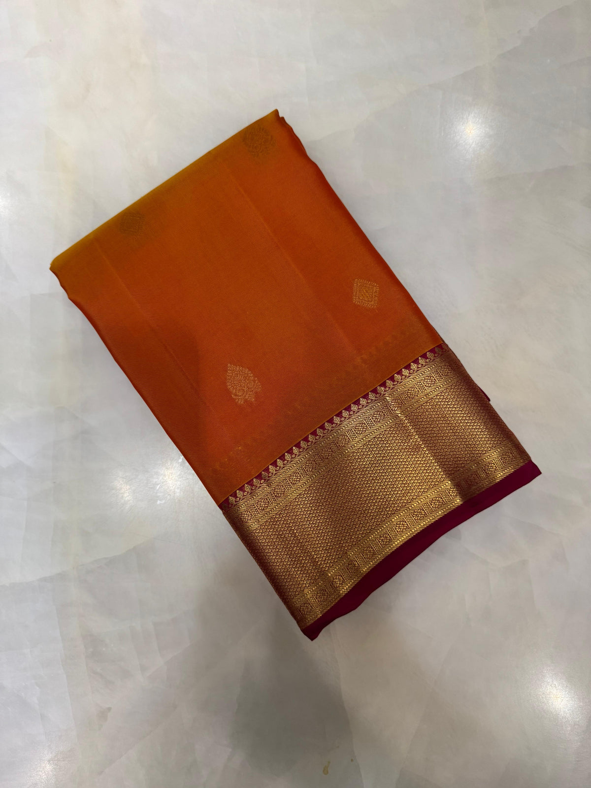 Half mix Kanjeevaram silk saree