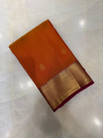 Half mix Kanjeevaram silk saree