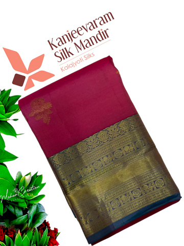 Pure Kanjeevaram Silk Certified Saree