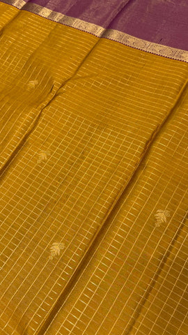 Pure Kanjeevaram silk mark certified saree