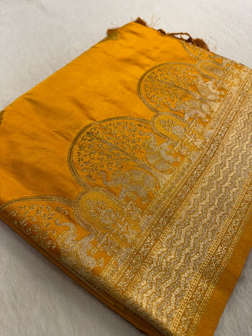 Premium crepe Satin silk saree
