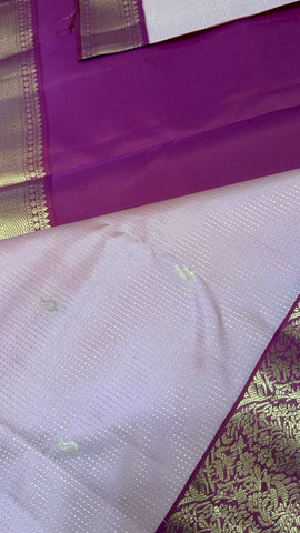 Pure Kanjeevaram silk mark certified saree