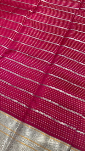 Half mix Kanjeevaram silk saree