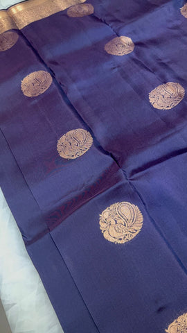 Half mix Kanjeevaram silk saree