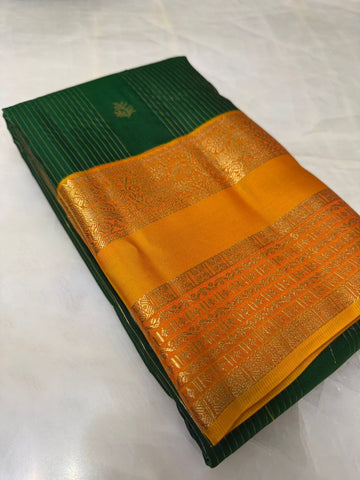 Pure Kanjeevaram silk mark certified saree