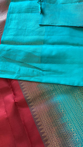 Pure Kanjeevaram silk mark certified saree