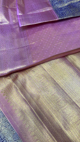 Pure Kanjeevaram Silk Mark Certified Saree