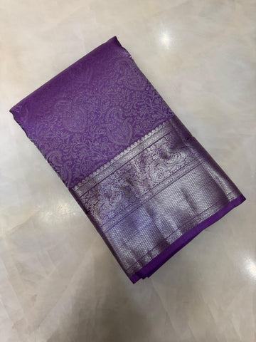 Pure Kanjeevaram silk mark certified saree