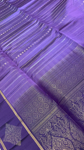 Pure handloom Kanjeevaram soft silk mark certified saree