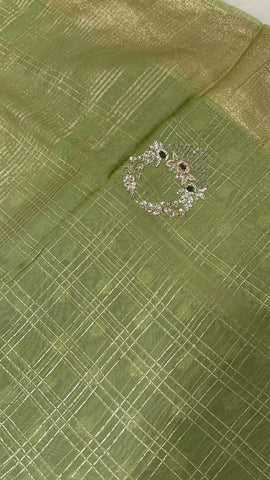 Premium organza saree