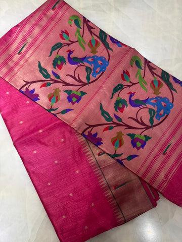 Premium Bagban Paithani saree
