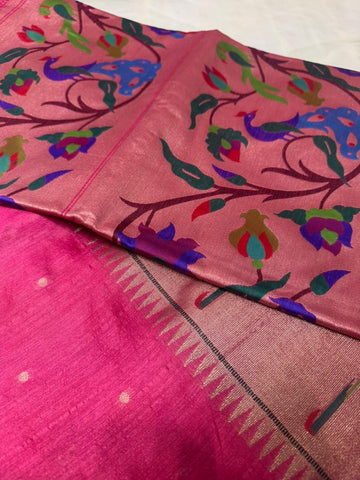 Premium Bagban Paithani saree