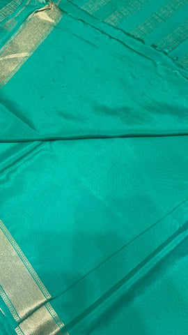Premium crepe semi mysore silk saree